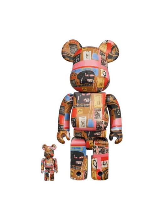 Andy Warhol (1928-1987) - Be@rbrick Warhol x Basquiat Vol.2 100%  400% Medicom Toy