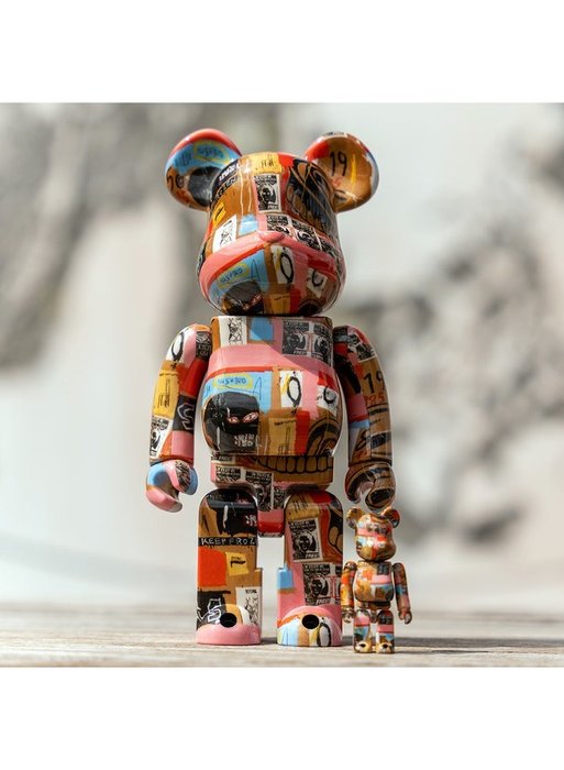 Andy Warhol (1928-1987) - Be@rbrick Warhol x Basquiat Vol.2 100%  400% Medicom Toy