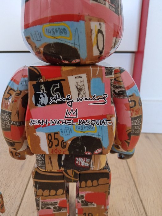 Andy Warhol (1928-1987) - Be@rbrick Warhol x Basquiat Vol.2 100%  400% Medicom Toy