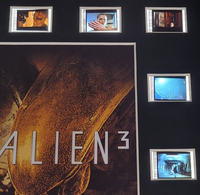 Alien 3 and Alien Covenant - 2× Framed Film Cell Display with COA