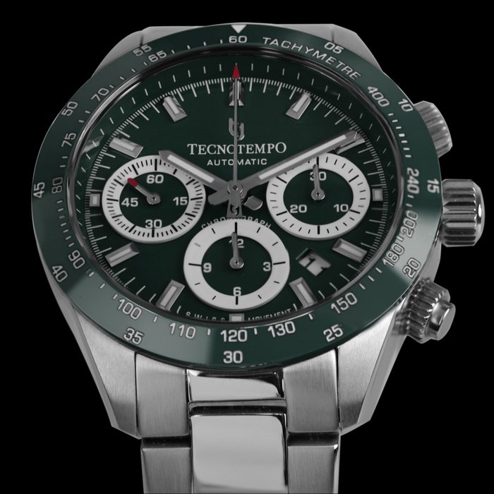 Tecnotempo - "Chrono Round" - Designed and Assembled in Italy - Swiss Movt - Limited Edition - - TT.200RO.AV - Mænd - 2011-nu