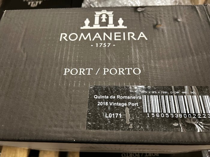 2018 Quinta da Romaneira - Vintage Port -  Douro  - 6 Flasker (0,75 L)