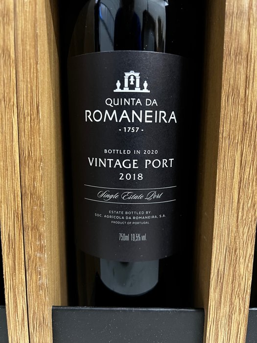 2018 Quinta da Romaneira - Vintage Port -  Douro  - 6 Flasker (0,75 L)