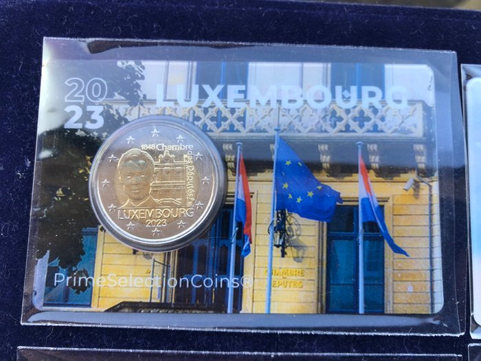 Europa. 2 Euro 2023 (10 coincards)  (Ingen mindstepris)