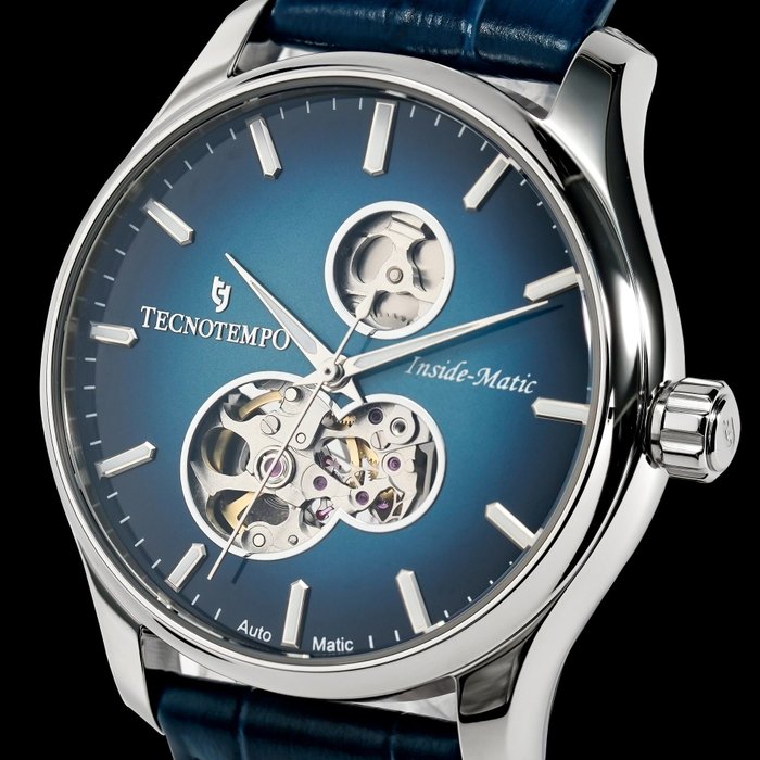 Tecnotempo - "Inside Matic" - Automatic - Blue Dial - - Ingen mindstepris - TT.IM.BL - Mænd - 2011-nu