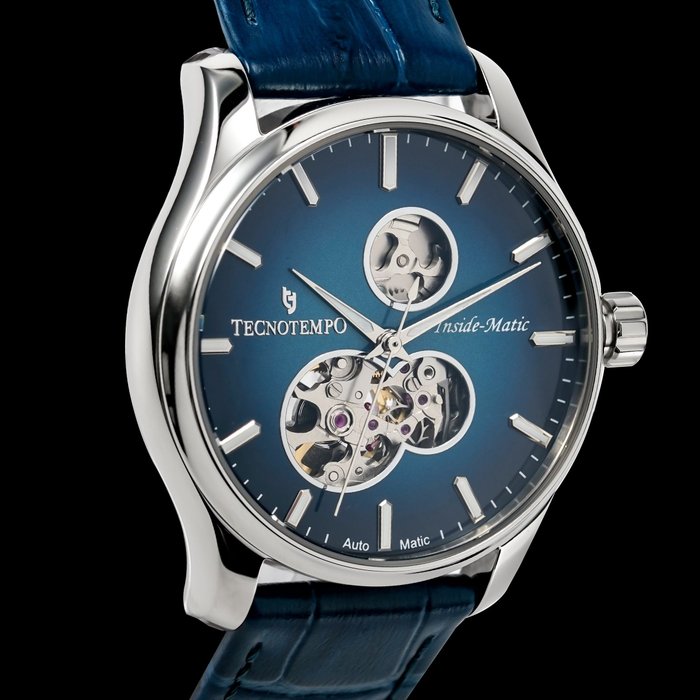 Tecnotempo - "Inside Matic" - Automatic - Blue Dial - - Ingen mindstepris - TT.IM.BL - Mænd - 2011-nu