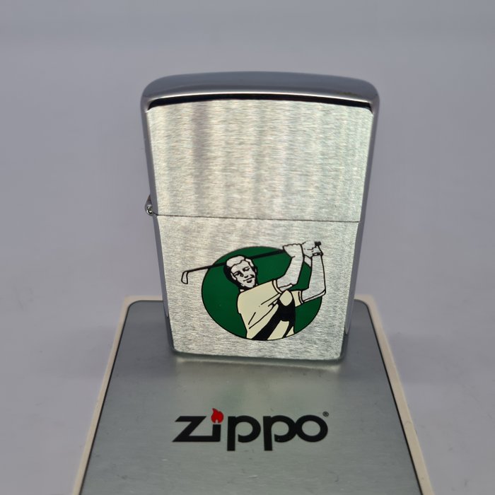 Zippo - Golf - Lighter - Messing