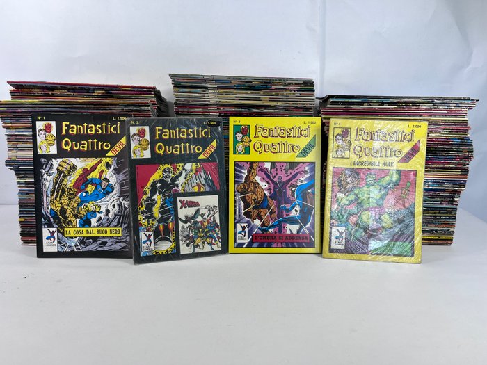 Fantastici Quattro - nn. 1/246 sequenza (- nn. 36/37) - 246 Comic - Flere udgaver - 1988