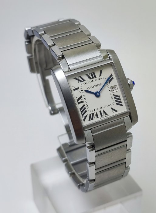 Cartier - Tank Française - Ref. 2465 - Kvinder - 2000-2010