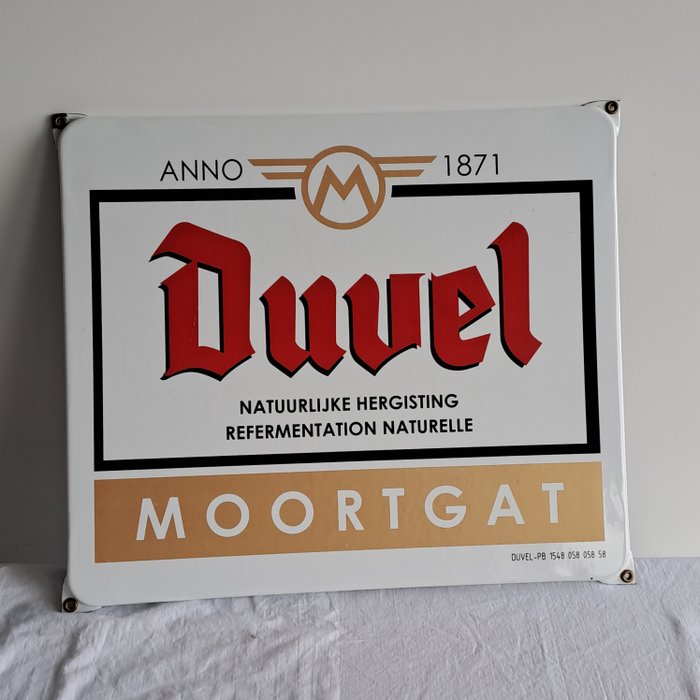 duvel - Tegn - Emalje