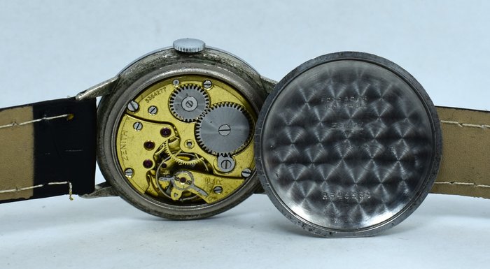 Zenith - Calatrava - Ingen mindstepris - Bullseye - dual tone dial - Mænd - 1901-1949