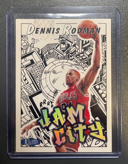 1988 - 1997 - Fleer, Upper Deck, Ultra - Chicago Bulls - Michael Jordan Award Winner Hologram, Scottie Pippen Rookie, Dennis Rodman - 3 card lot PSA 9 - 3 Graded card