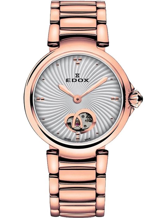 Edox 85025-37RM-AIR LaPassion Open Heart Automatic - Kvinder - 2011-nu