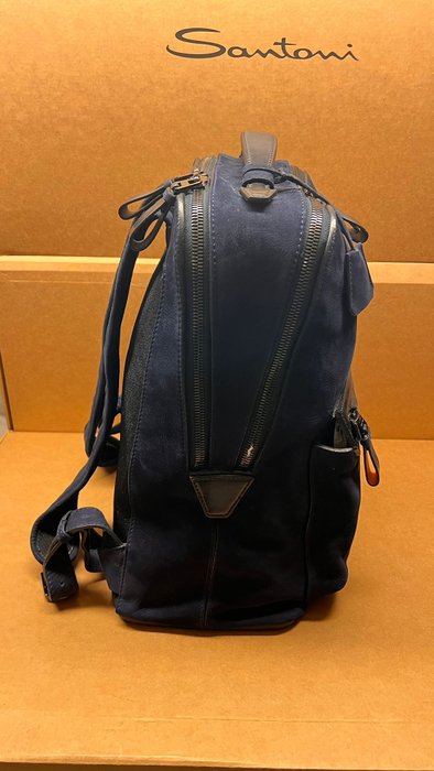 Santoni - SANTONI Suede/  Leather Backpack €2.150.00 - Rygsæk