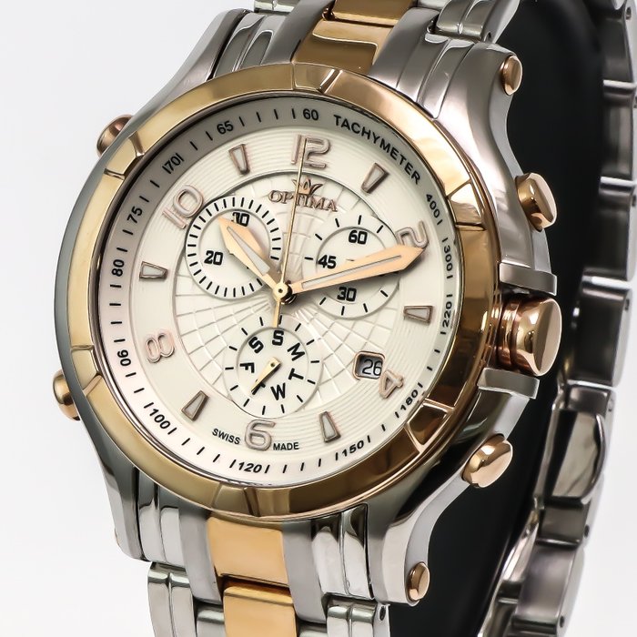 Optima - Swiss Chronograph Watch - OSC301-SR-1 - Ingen mindstepris - Mænd - 2011-nu