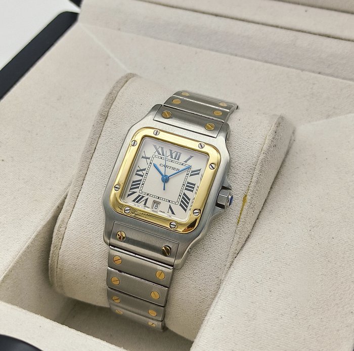 Cartier - Santos de Cartier Galbée - Ingen mindstepris - W20030C4 (187901) - Unisex - 1990-1999