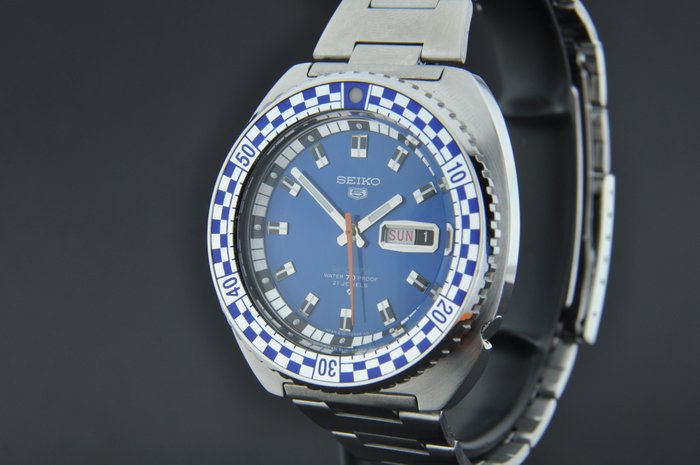 Seiko - Rally Diver Rotating Bezel - Ingen mindstepris - 6119-7173 - Mænd - 1970-1979