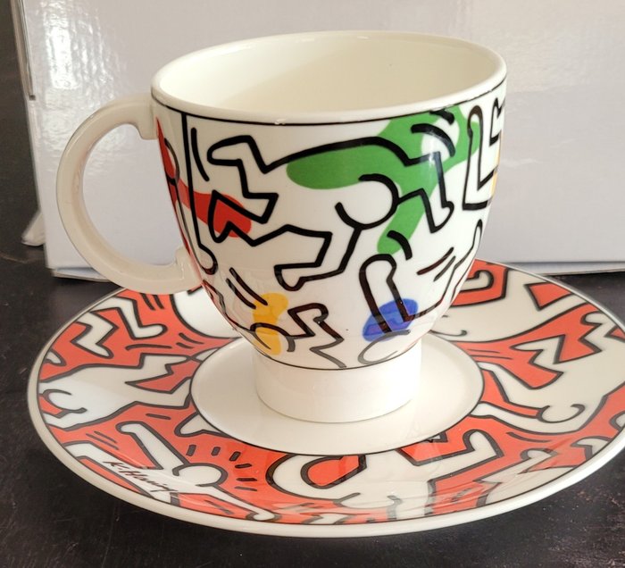 Keith Haring (1958-1990) - Set of 8 items Keith Haring Spirit of Art