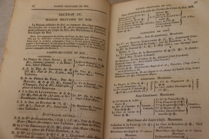 Collectif - Almanach royal - 1826