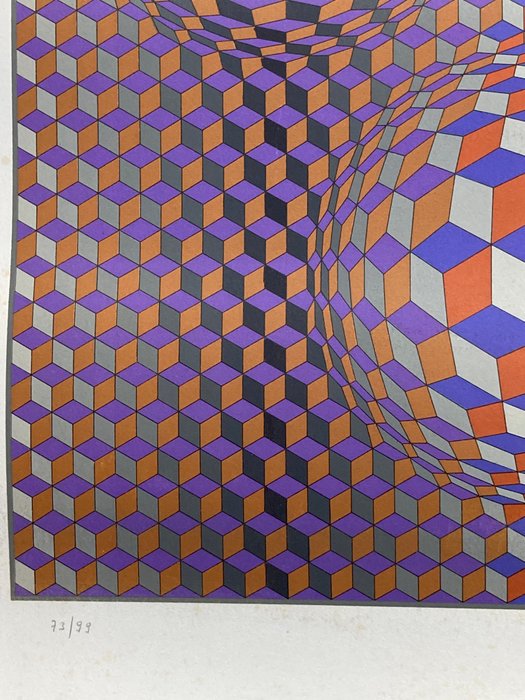 Victor Vasarely (1906-1997) - Konjunktion