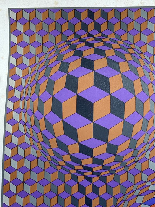 Victor Vasarely (1906-1997) - Konjunktion