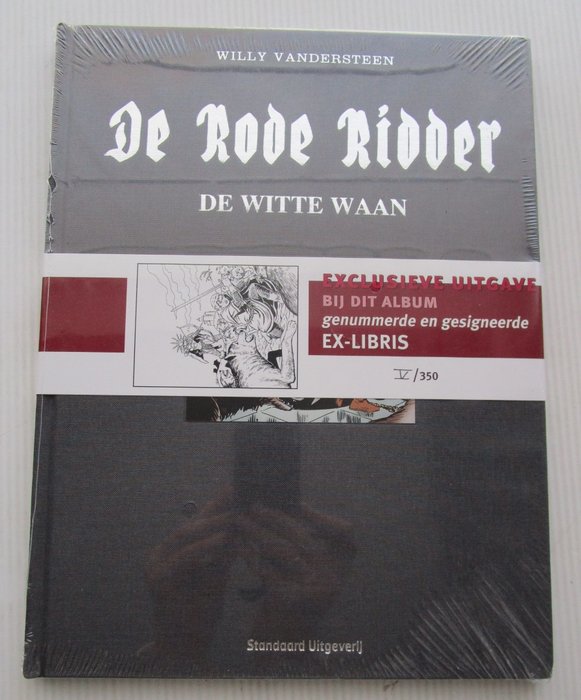 De Rode Ridder 235 b - De witte waan - Romeins genummerd - linnen hc - 1 Album - Første udgave - 2012