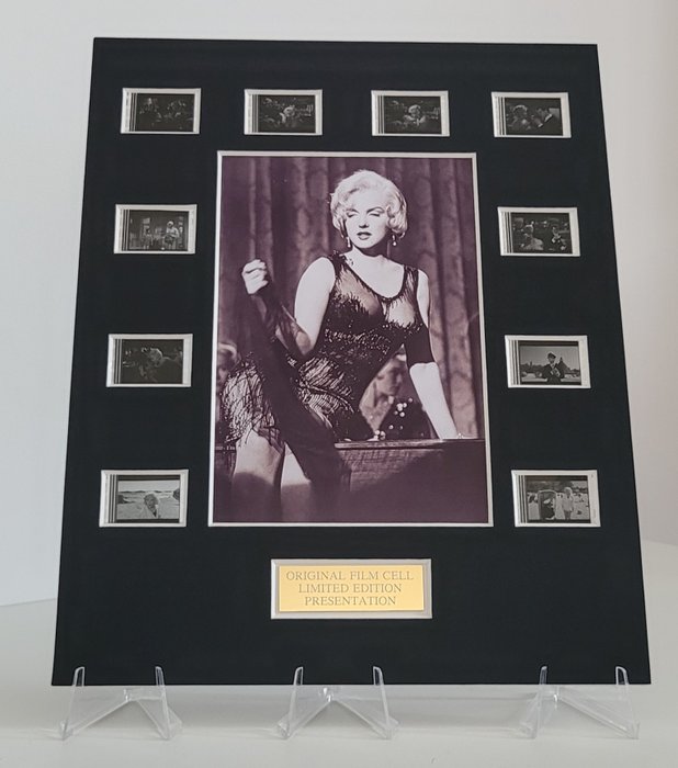 Marilyn Monroe - Some Like It Hot - Framed Film Cell Display with COA