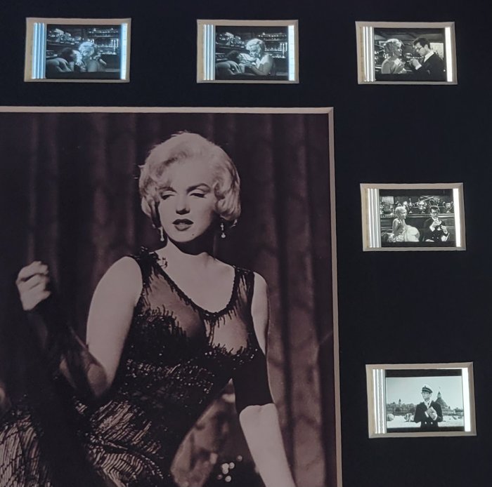 Marilyn Monroe - Some Like It Hot - Framed Film Cell Display with COA