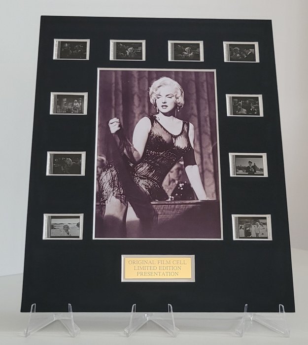 Marilyn Monroe - Some Like It Hot - Framed Film Cell Display with COA