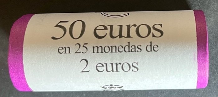 Spanien. 2 Euro 2023 "Caceres" (25 coins) in roll  (Ingen mindstepris)