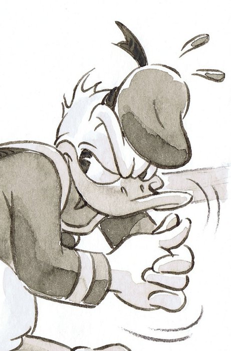 Cardona - 1 Watercolour - Donald Duck