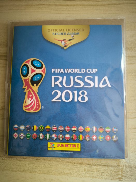 Panini - Russia 2018 World Cup - 1 Empty album + complete loose sticker set