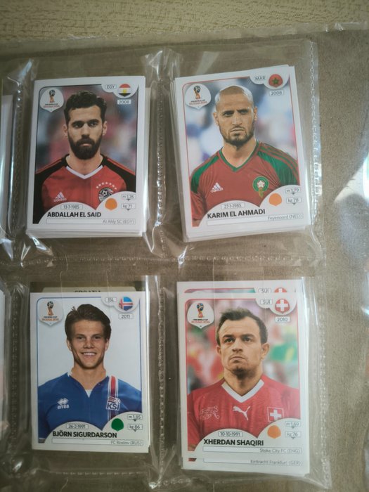 Panini - Russia 2018 World Cup - 1 Empty album + complete loose sticker set