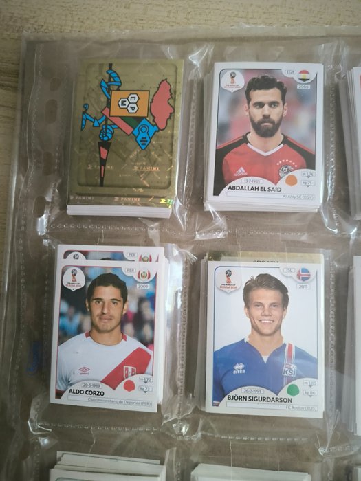 Panini - Russia 2018 World Cup - 1 Empty album + complete loose sticker set