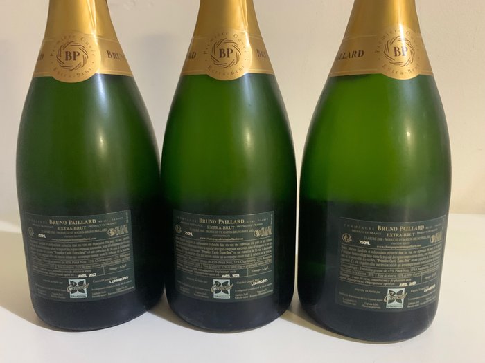 Bruno Paillard, Premiere Cuvée - Champagne Extra Brut - 3 Flasker (0,75 L)