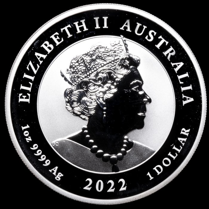 Australien. 1 Dollar 2022 Quokka, 1 Oz (.999)  (Ingen mindstepris)