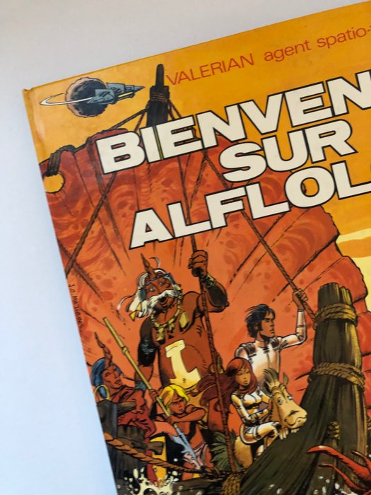 Valerian et Laureline T4 + T5 - Bienvenue sur Alflolol + Les Oiseaux du maitre - 2x C - 2 Album - Første udgave - 1972/1973