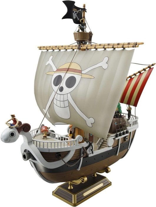 BANDAI SPIRITS - Legetøj One Piece Going Merry Ship Model Kit (Enjoy Assembly and Painting) - Japan