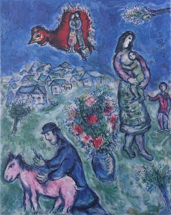 Marc Chagall (1887-1985) - La route du village