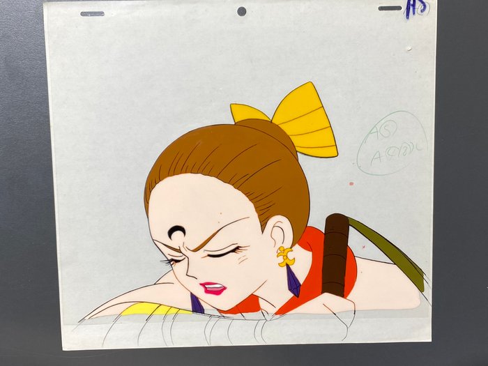 Sailor Moon (1992-1997) - 1 Original Animation Cel og tegning af Calaveras