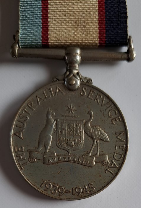 Australien - Militærmedalje - Australiens tjenestemedalje 1939-1945