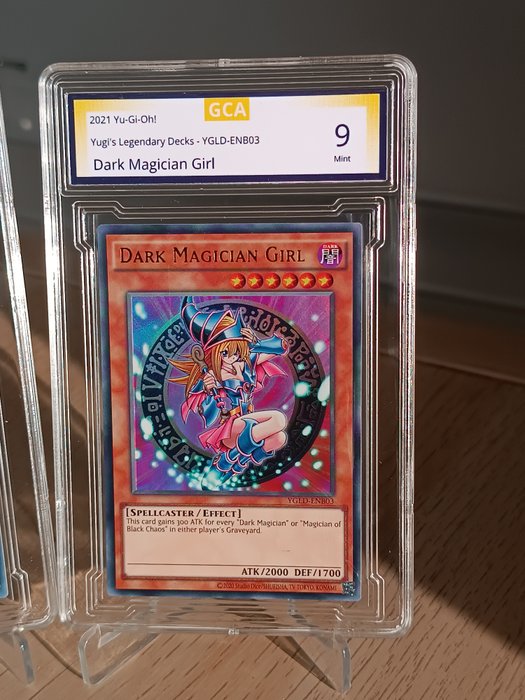 Konami - 2 Card - Dark Magician of Chaos and Dark Magician Girl