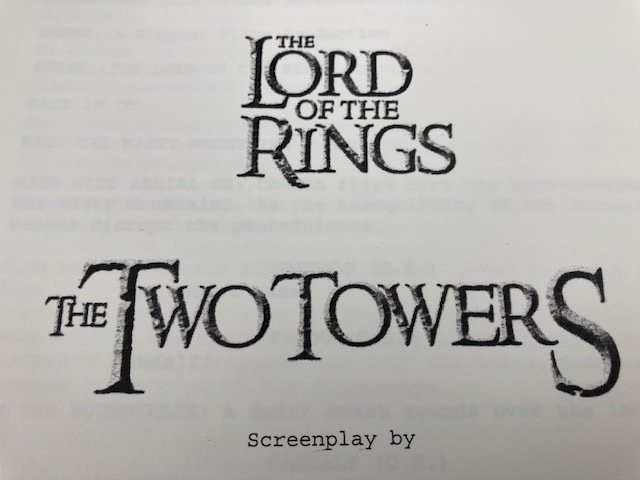 Lord of the Rings: The Two Towers - Elijah Wood  Ian McKellen and Liv Tyler - New Line Cinema