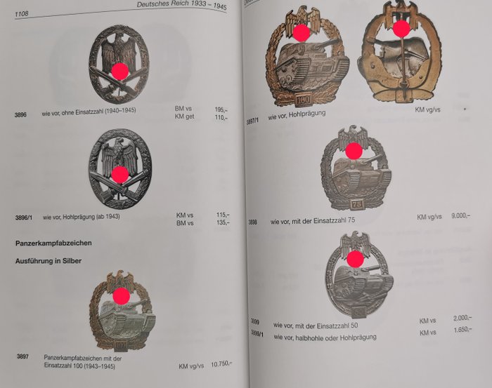 Nimmergut - Deutsche Orden und Ehrenzeichen 1800 - 1945 - 3.100 Farbfotos - OEK Preiskatalog - 2021