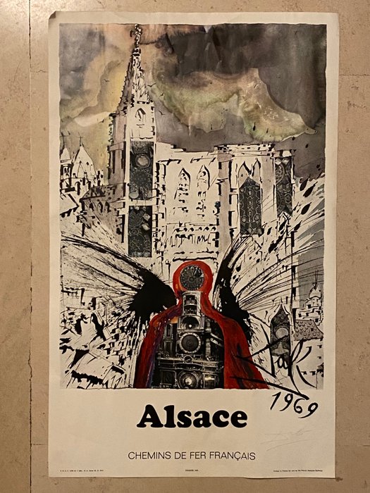 Salvador Dali - Alsace - 1960‹erne