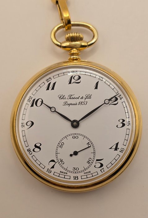 Tissot -  Fils - pocket watch No Reserve Price - 1970-1979