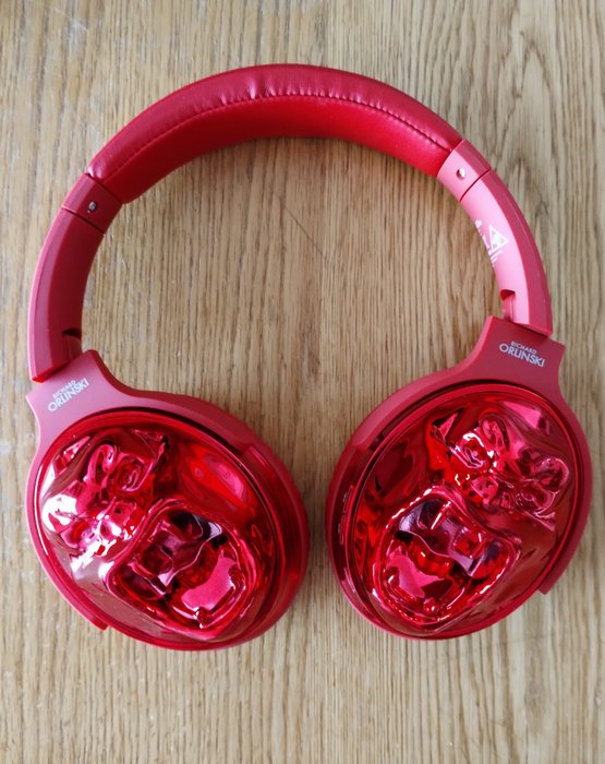 Richard Orlinski (1966) - Headphones Kong (red)