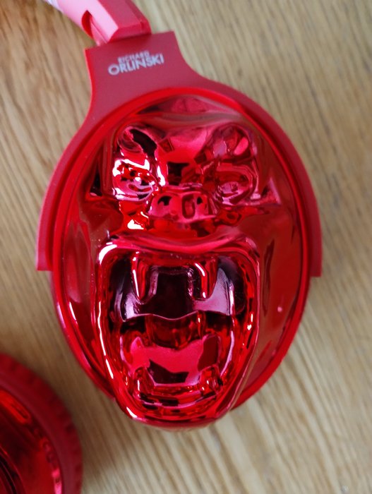 Richard Orlinski (1966) - Headphones Kong (red)