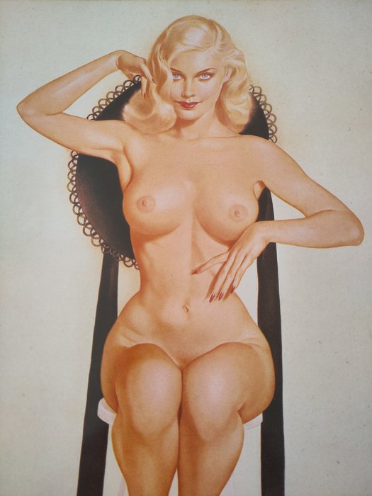 Alberto Vargas - Vargas Pin Up "Ivory and Black" (print 1980er) - 1950‹erne