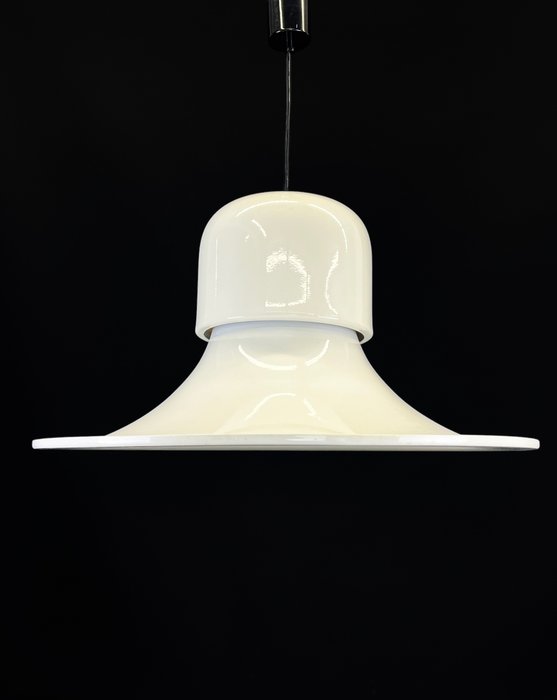 Stilnovo - Joe Colombo - Hængende lampe - XL Ø 64cm - Campana - Big Version - Stål